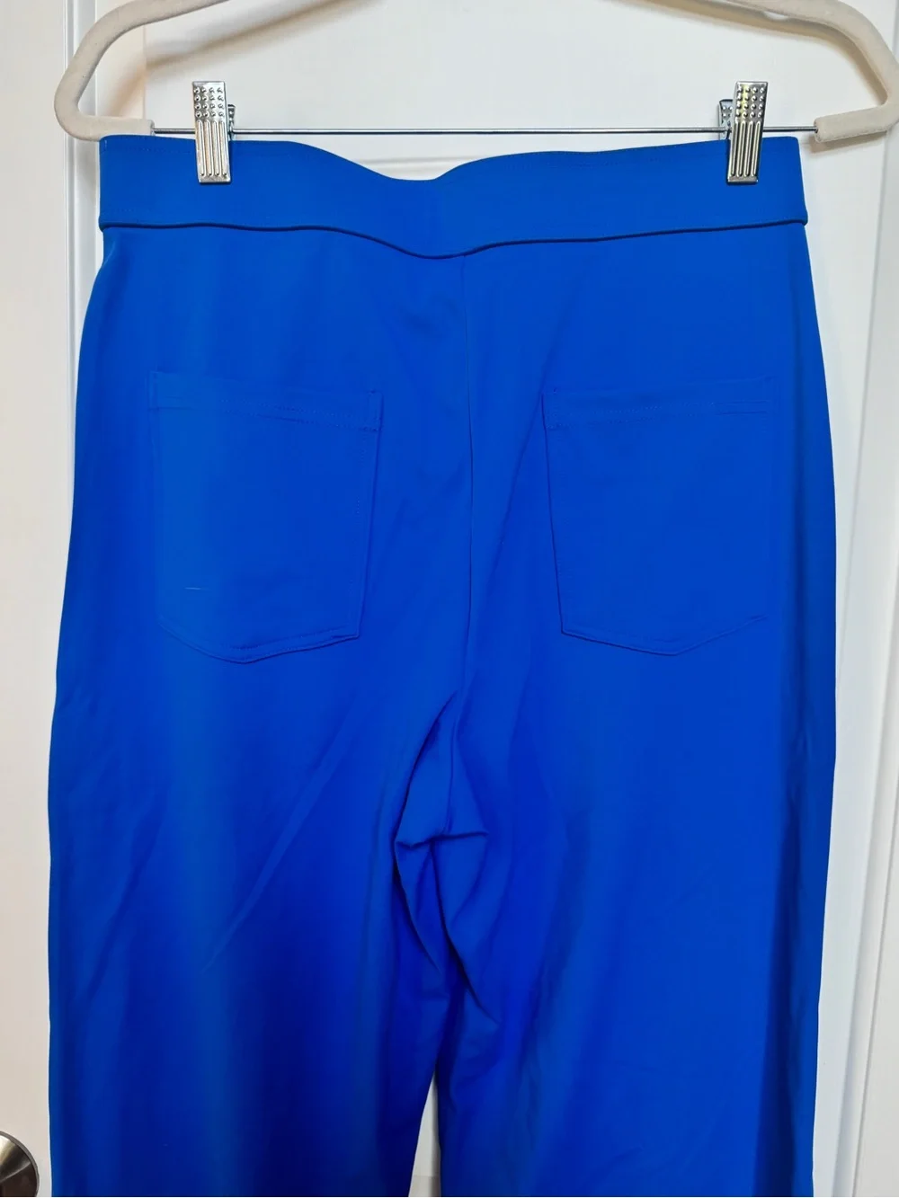 Halara DayStretch High Waisted Wide Leg Pants Mens Womens L Workleisure blue NWT